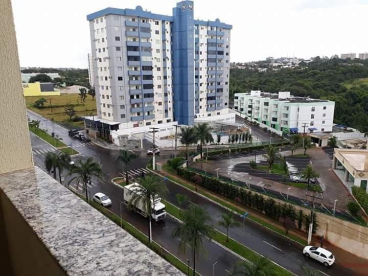 Hotel Golden Dolphin Resort - Flat No Decimo Andar Quarto Com Varanda Caldas Novas Εξωτερικό φωτογραφία
