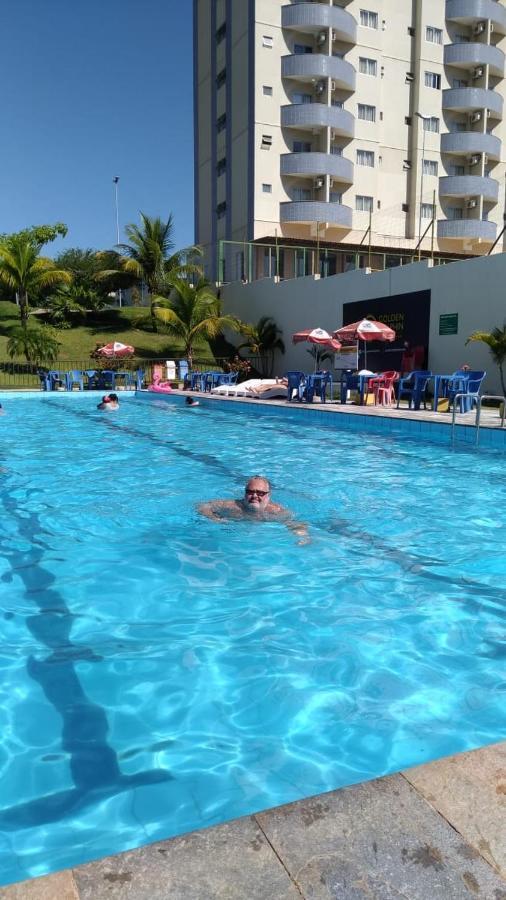 Hotel Golden Dolphin Resort - Flat No Decimo Andar Quarto Com Varanda Caldas Novas Εξωτερικό φωτογραφία