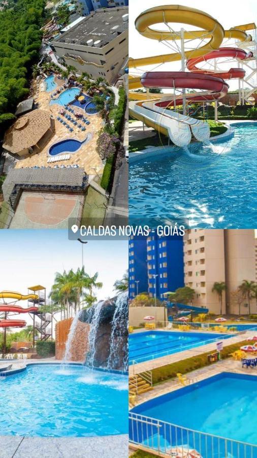 Hotel Golden Dolphin Resort - Flat No Decimo Andar Quarto Com Varanda Caldas Novas Εξωτερικό φωτογραφία